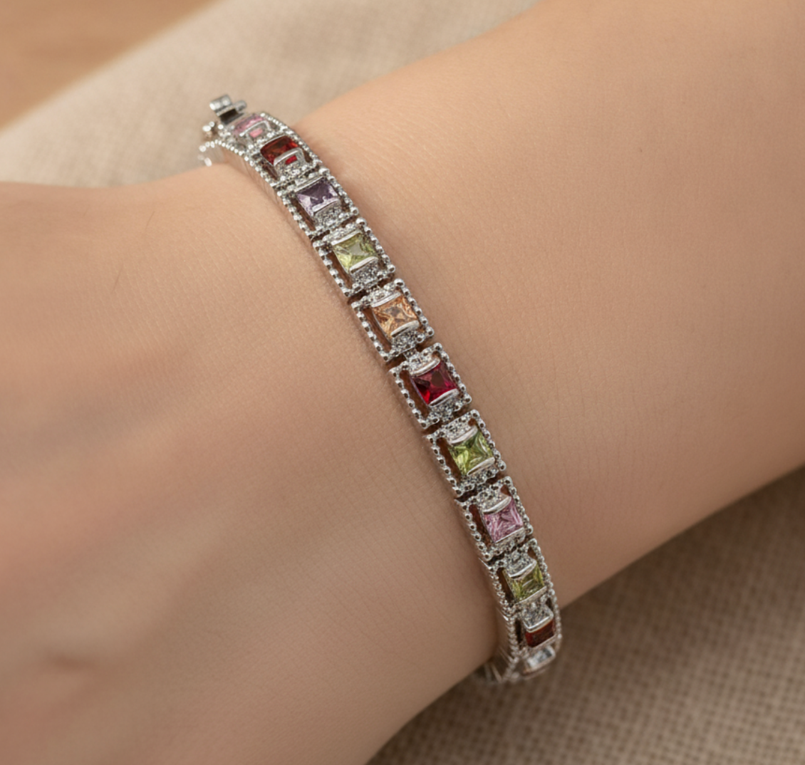 PULSERA HALO PAVÉ VINTAGE