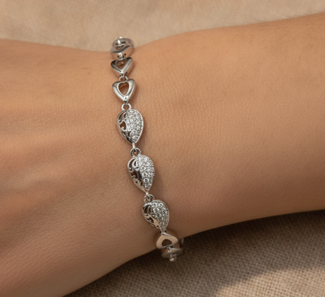 PULSERA PAVÉ OVALOS VINTAGE