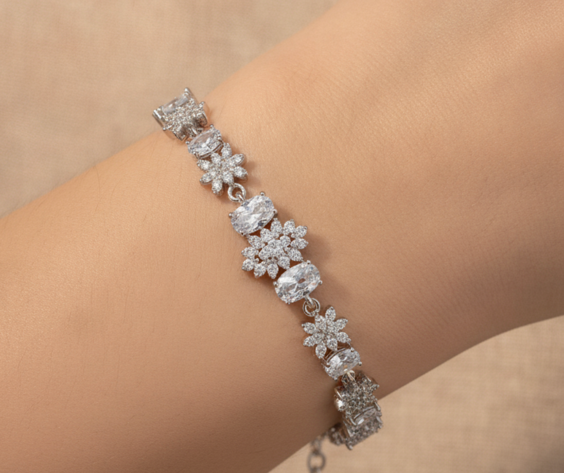 PULSERA FLORES DE HIELO