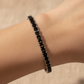PULSERA BRILLOS NEGROS
