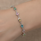 pulsera gotas multicolor