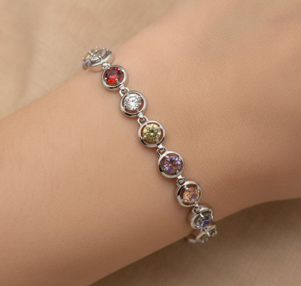 pulsera colores vintage