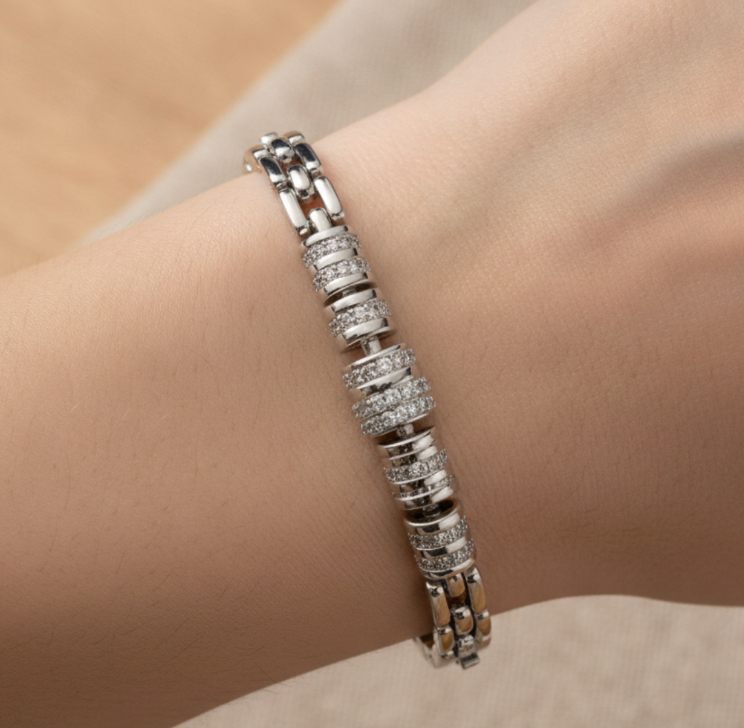 PULSERA PANTERA CENTRP PAVÉ
