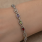 PULSERA TEJIDO ARCOIRIS