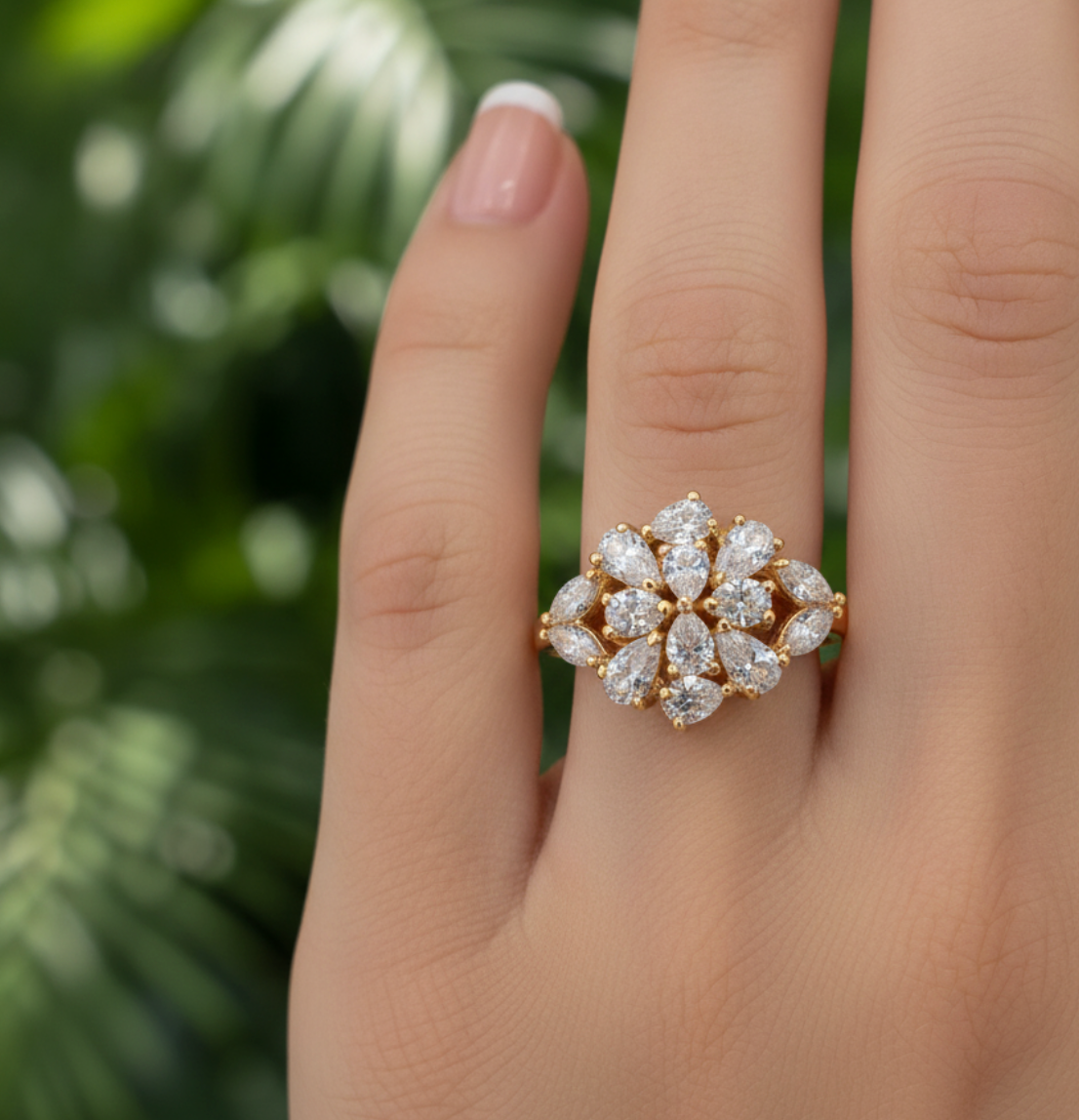 ANILLO FLORAL GRANDE
