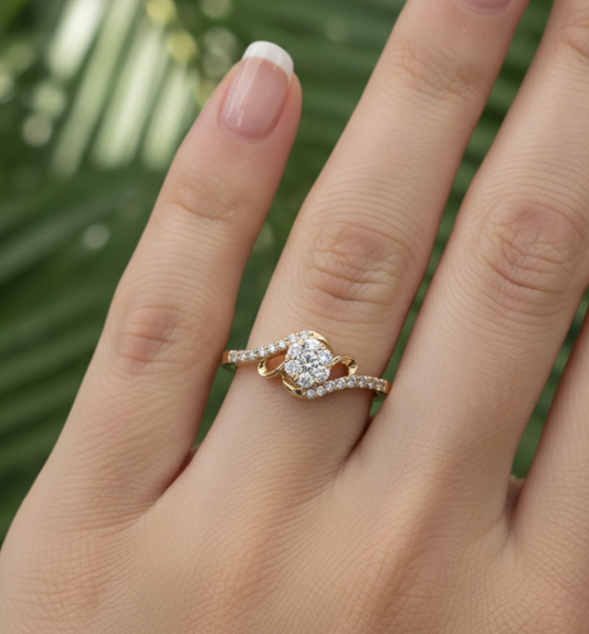 ANILLO ROSERTA PAVÉ