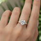 ANILLO CORAZON  GRANDE BRILLANTE