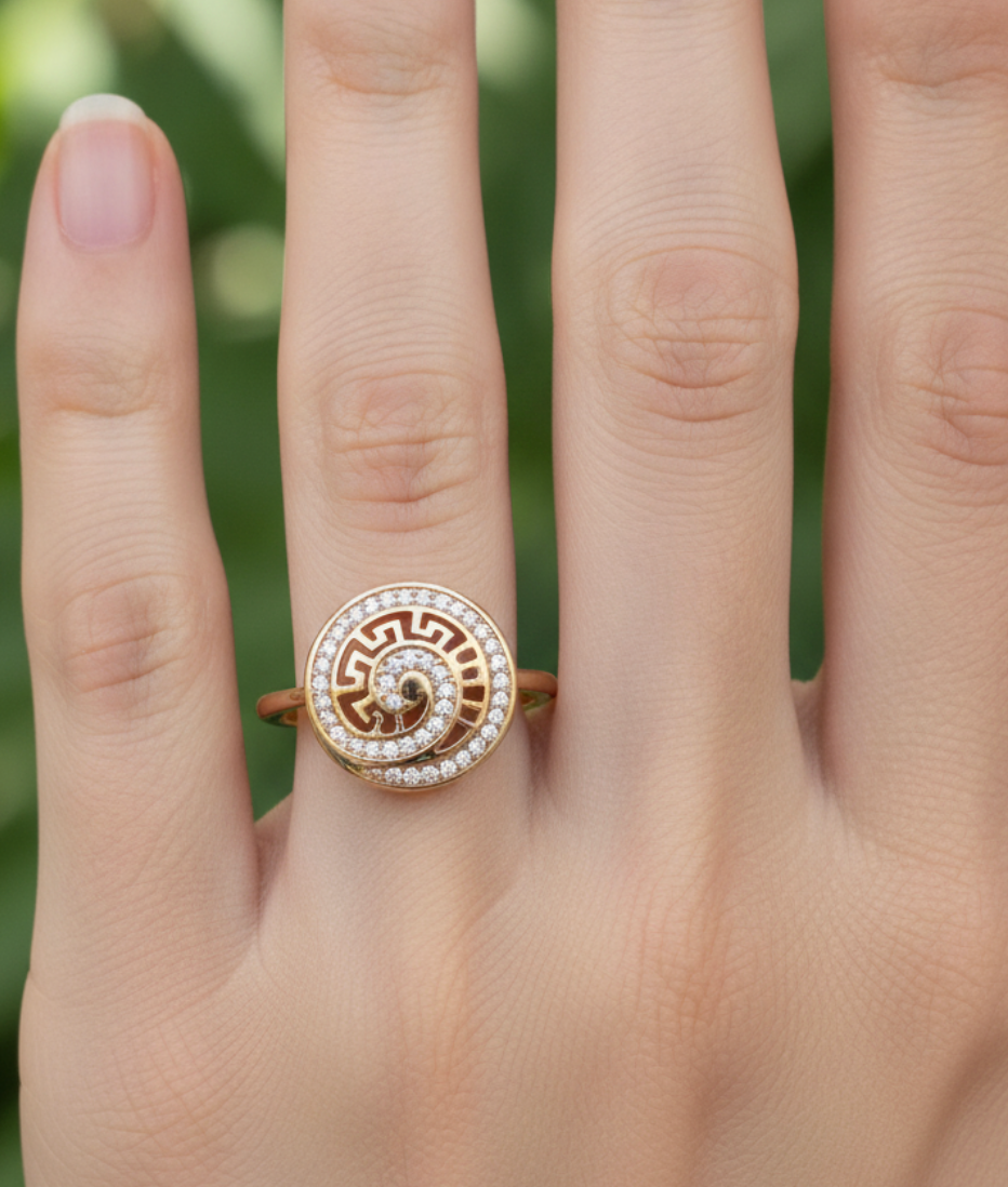 ANILLO SELLO GRIEGO