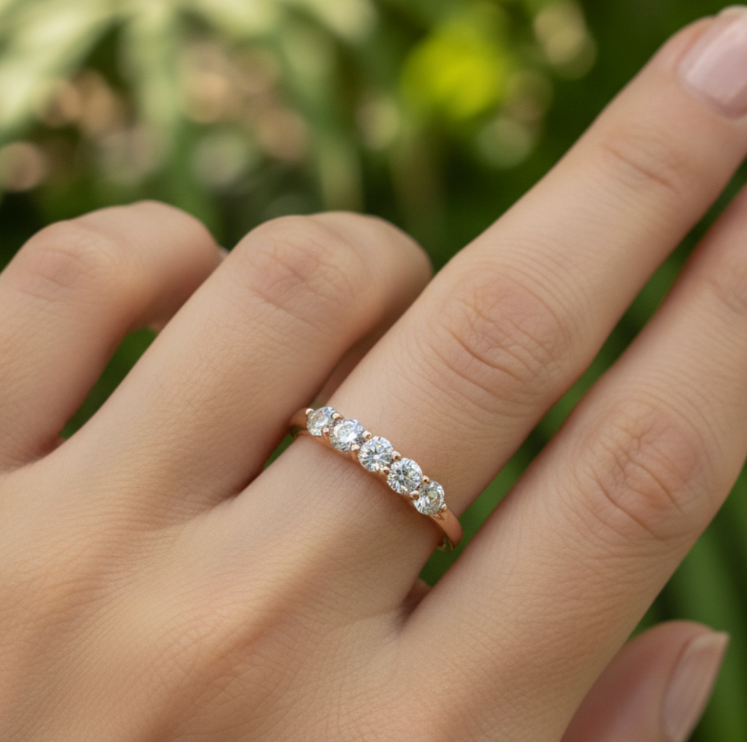 ANILLO 5-STONE
