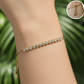 PULSERA AJUSTABLE CORAZONES BEZEL