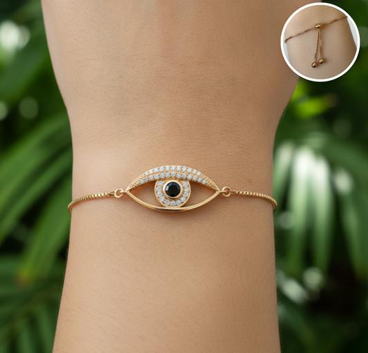 PULSERA AJUSTABLE OJO TURCO
