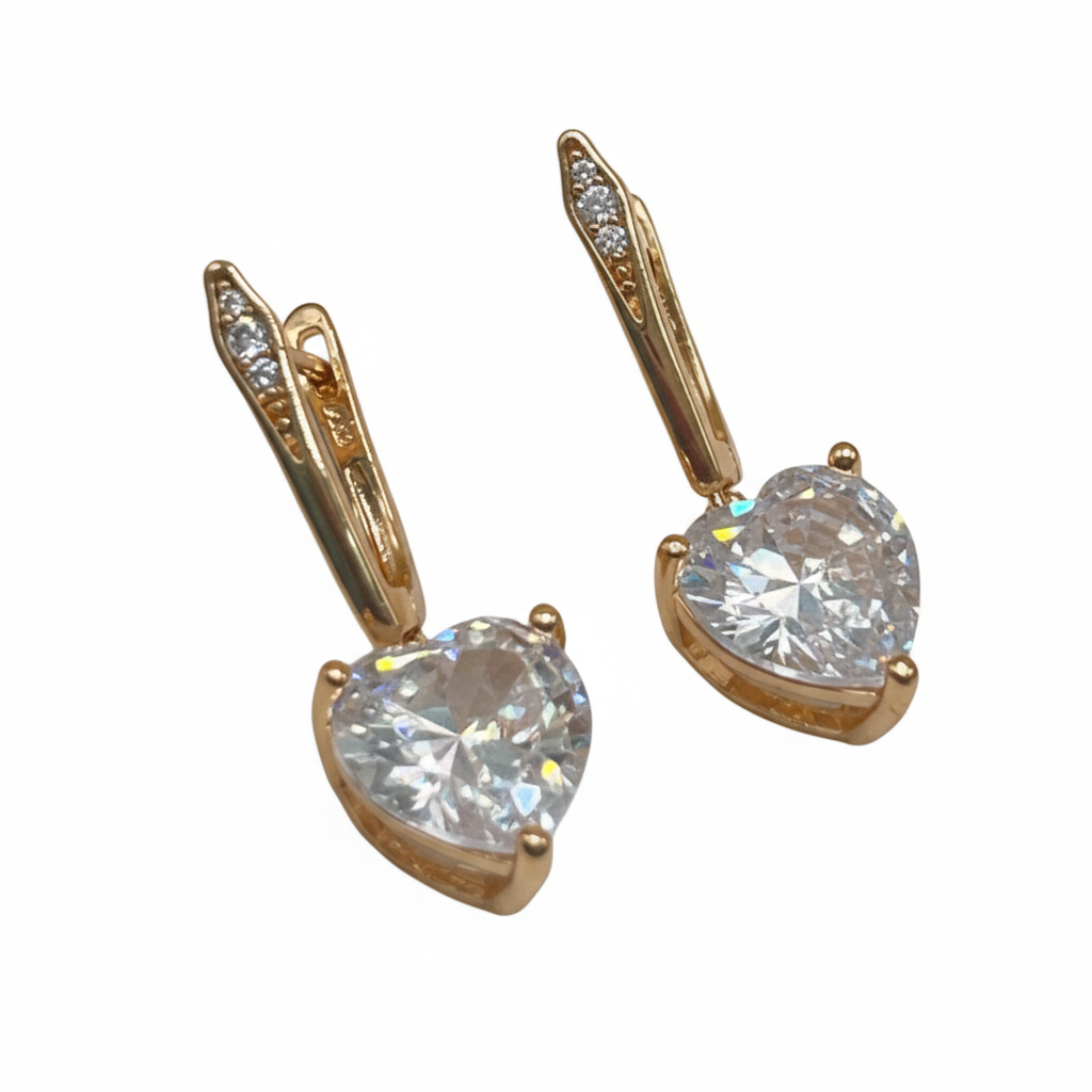 Aretes Corazon