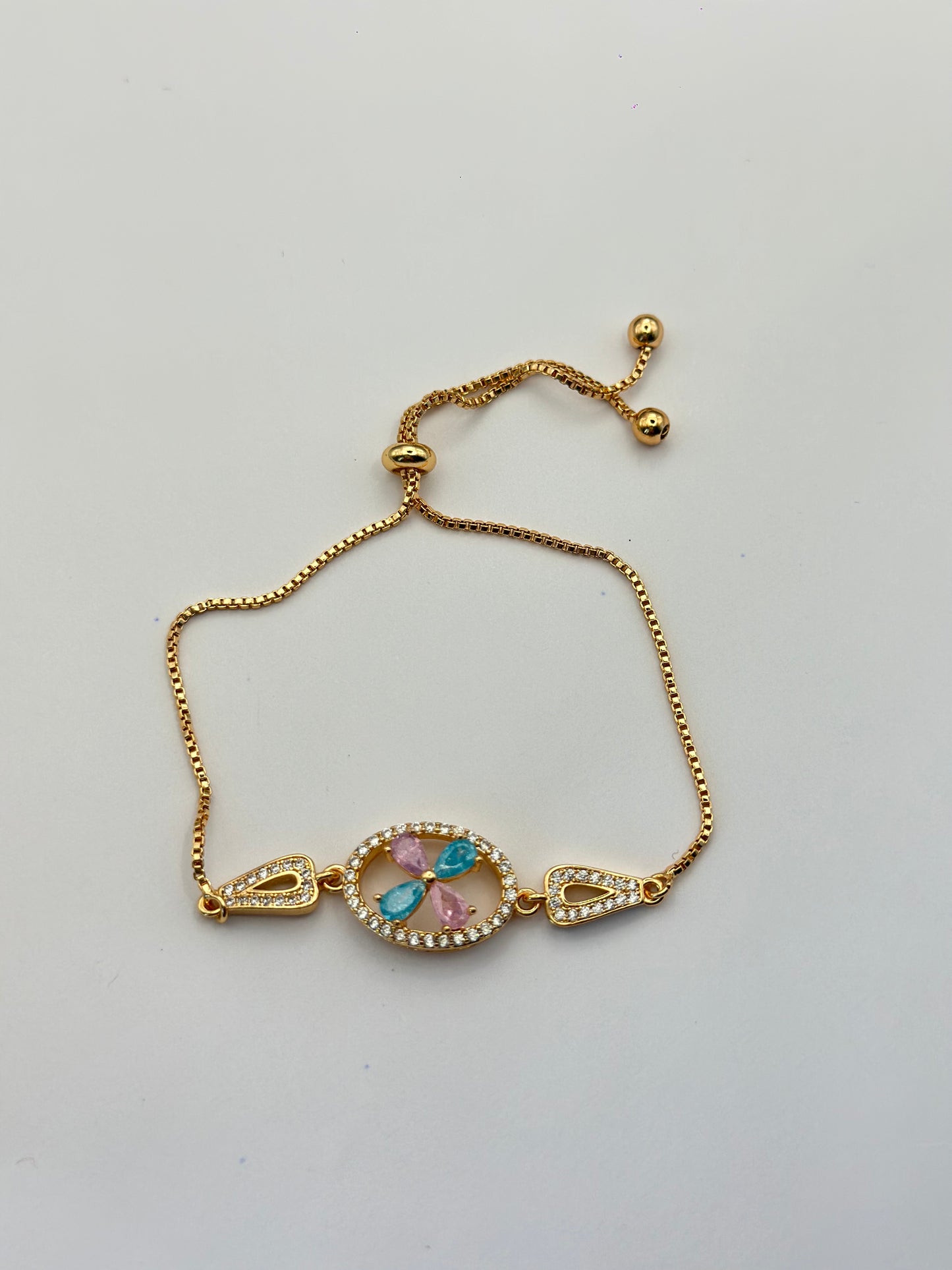 Pulsera  Ovalo Flor colores