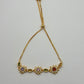 pulsera de soles con piedras de colores