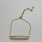 Pulsera Ajustable de barra brillosa