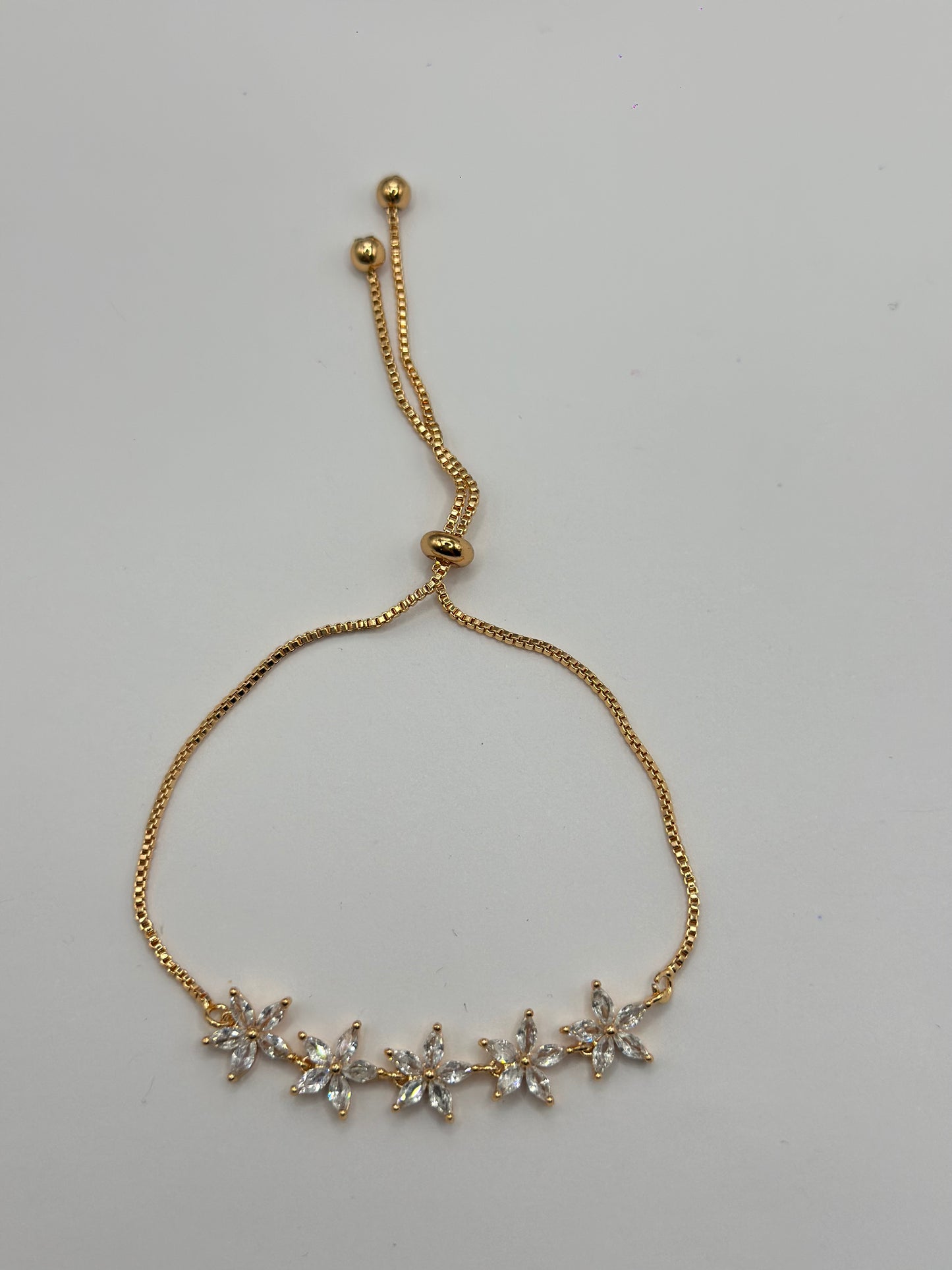 Pulsera Ajustable multiples flores