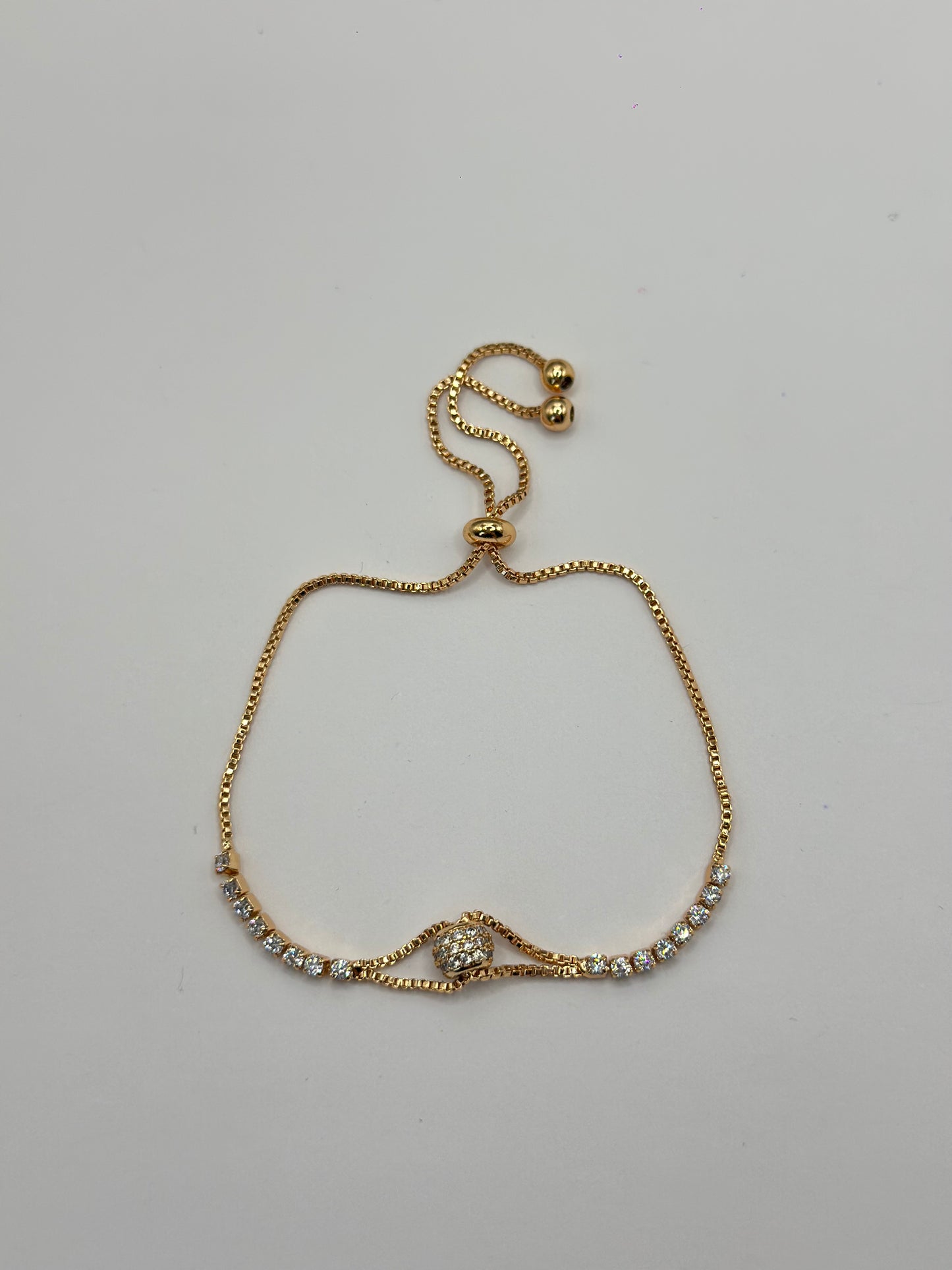 Pulsera Ajustable orbita brillosa