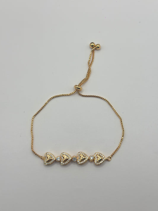 Pulsera Ajustable lazos de amor