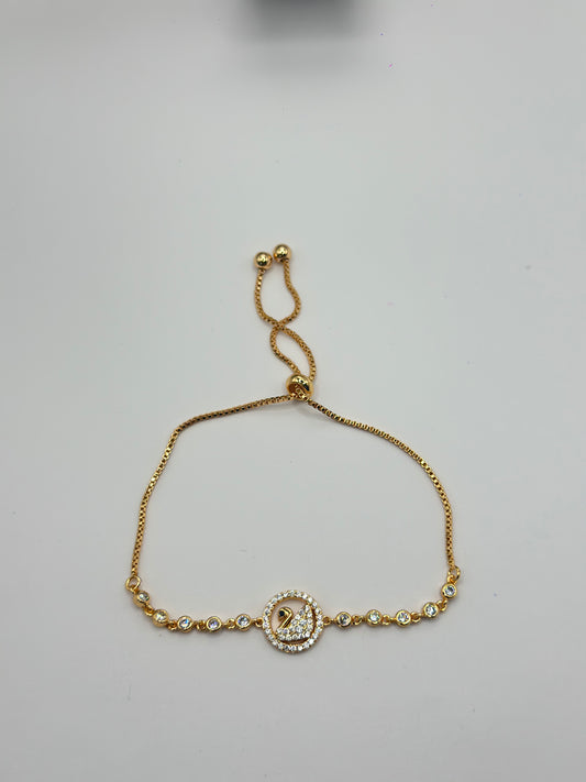 Pulsera Ajustable aurora de cisne