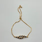 Pulsera Ajustable azul real