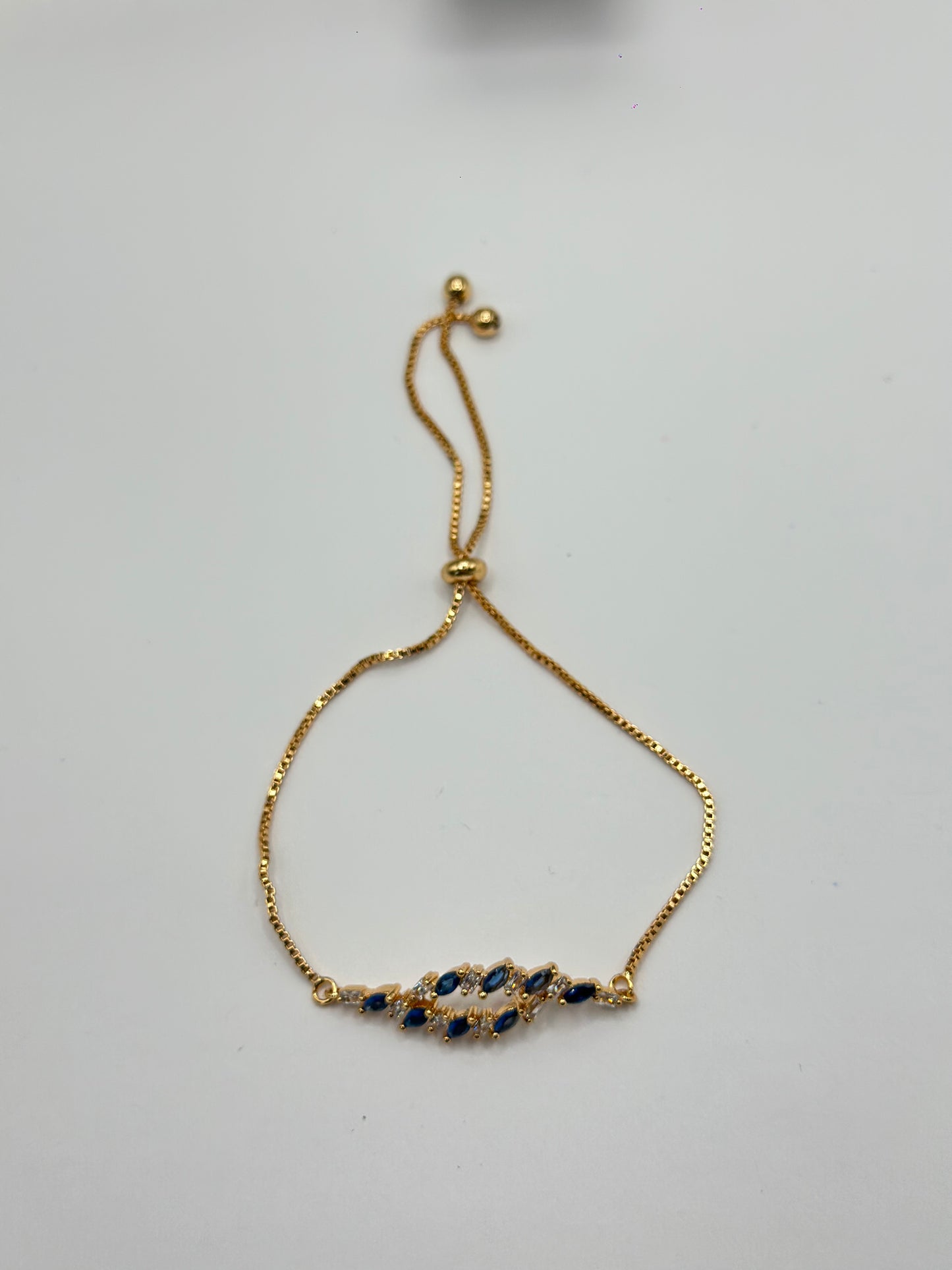 Pulsera Ajustable azul real