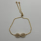 Pulsera Ajustable Infinito cristales