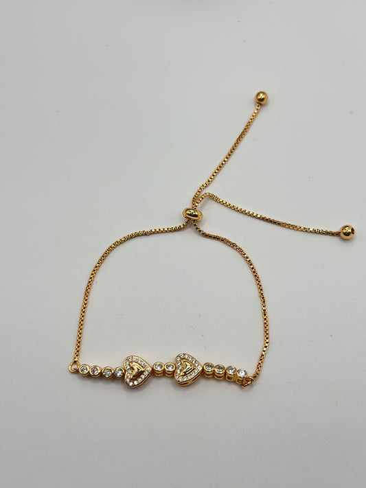 Pulsera Ajustable doble Amor