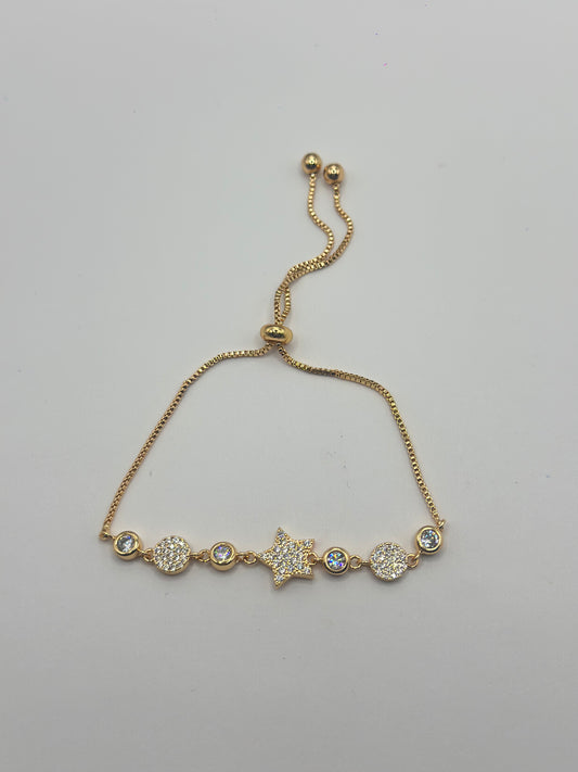 Pulsera Ajustable deseo de estrellas