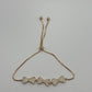 Pulsera Ajustable Triple moño
