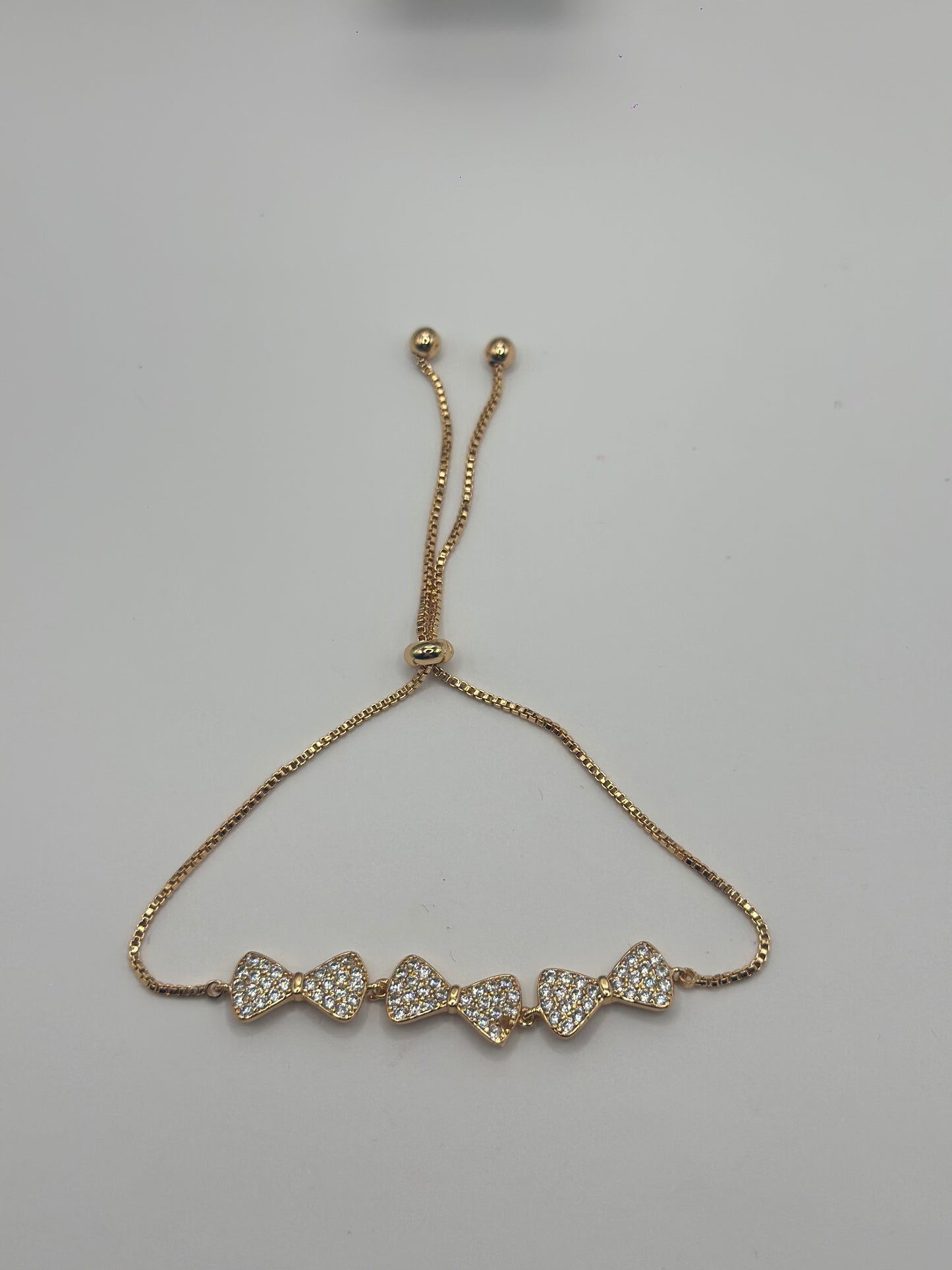 Pulsera Ajustable Triple moño