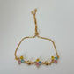 PULSERA AJUSTABLE FLORES CANDY
