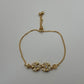 PULSERA AJUSTABLE TREBOLES