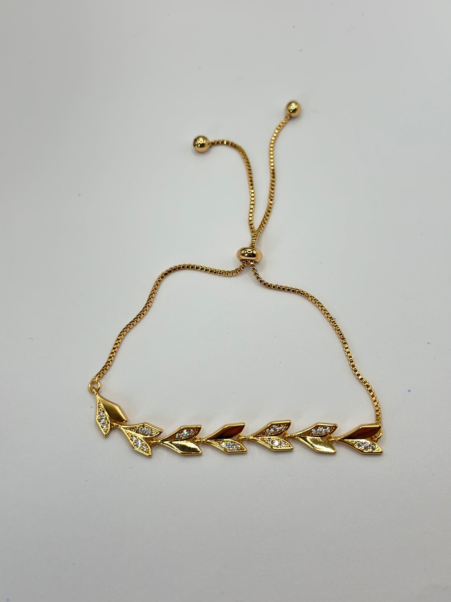 PULSERA AJUSTABLE ESPIJA DORADA