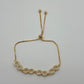 PULSERA AJUSTABLE INFINITO DE 4 PAVE