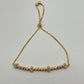 PULSERA AJUSTABLE TREBOL PAVE