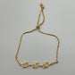 PULSERA AJUSTABLE TRIPLE ESTRELLA
