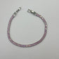 PULSERA TENNIS ROSA