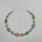 Pulsera trébol arcoiris