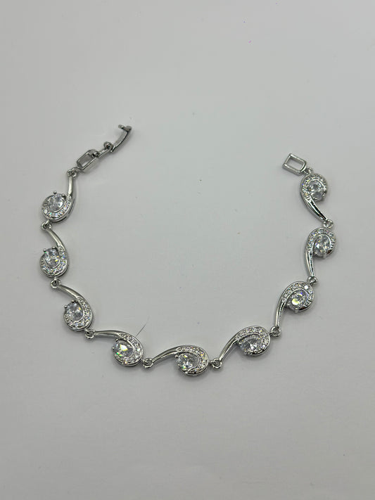 PULSERA ESPIRALES BRILLOSOS HALO
