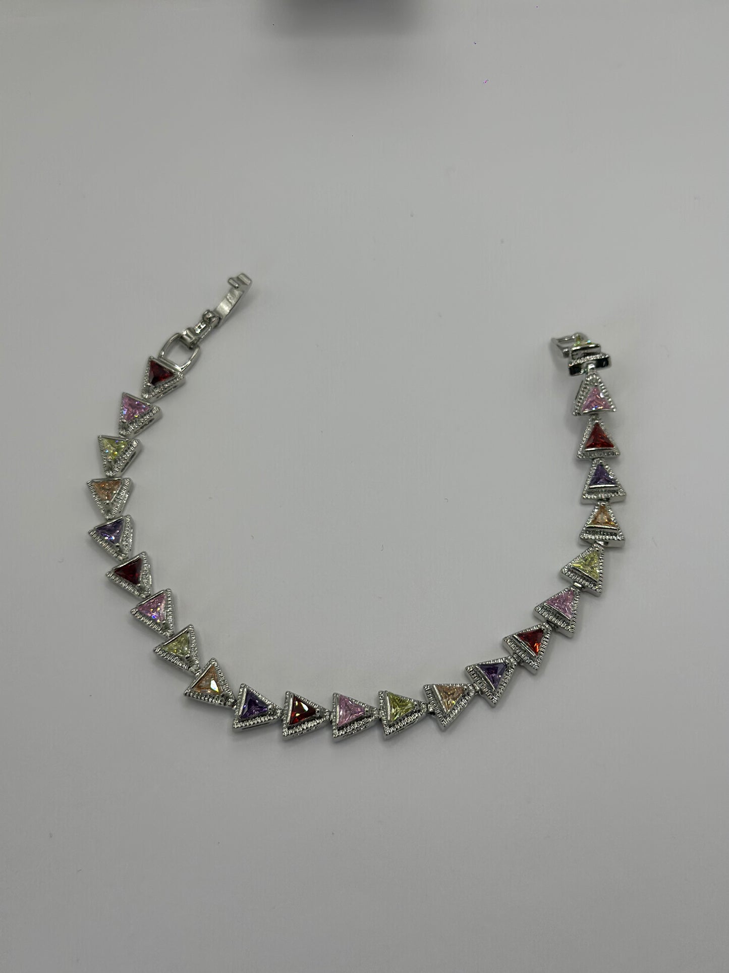 PULSERA TRANGULOS MULTICOLOR