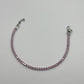 PULSERA BRILLOS ROSAS