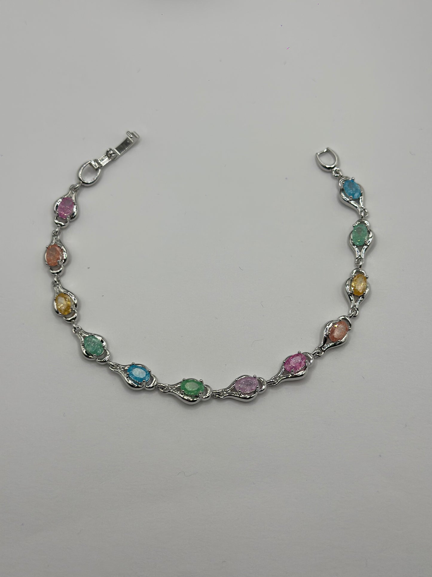 pulsera gotas multicolor