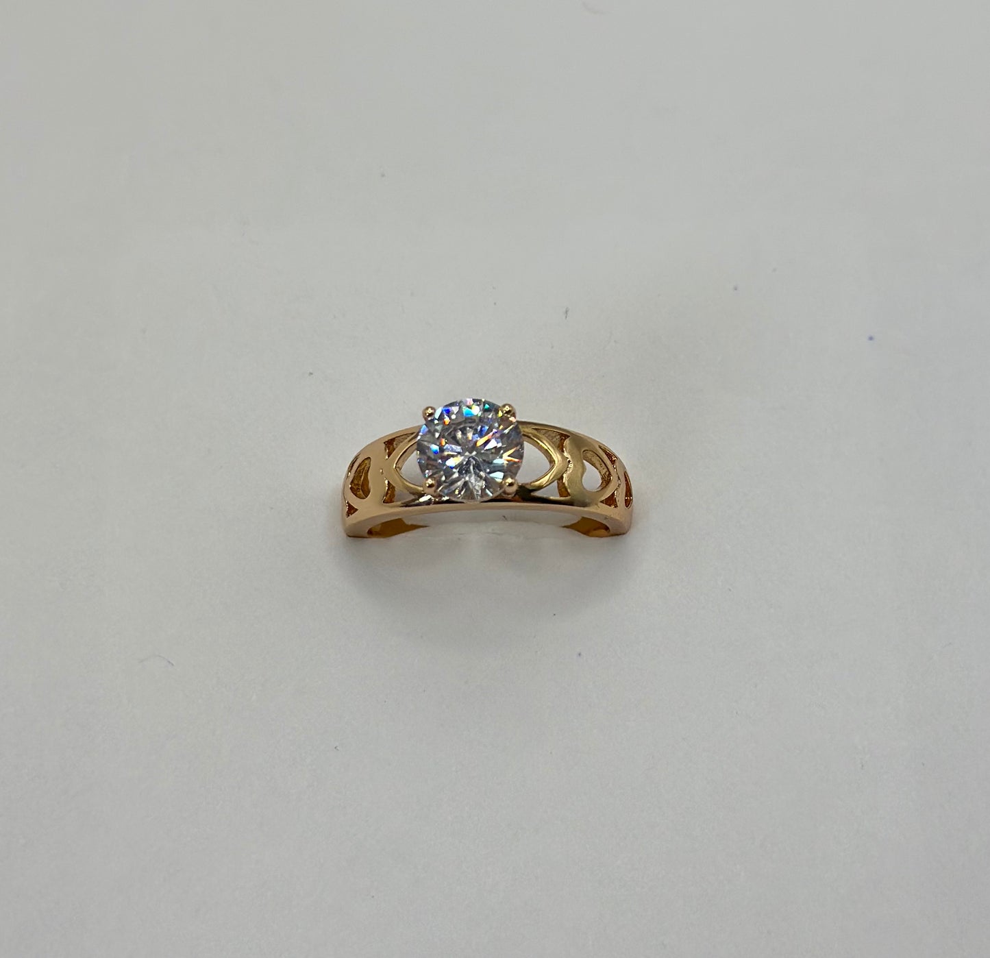 ANILLO PROMESA ENTRELAZADA