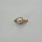 ANILLO PERLA CON OLA PAVÉ