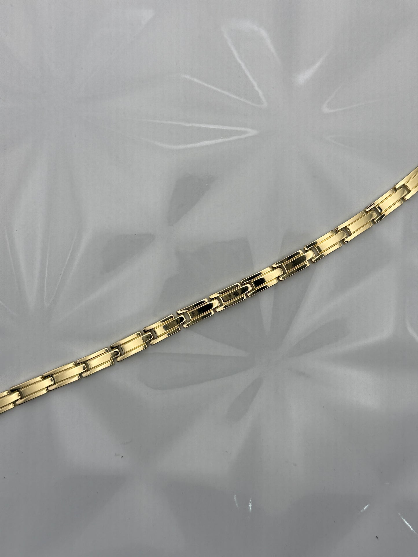Pulsera de Eslabones Rectangulares