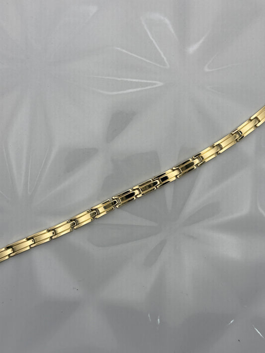 Pulsera de Eslabones Rectangulares