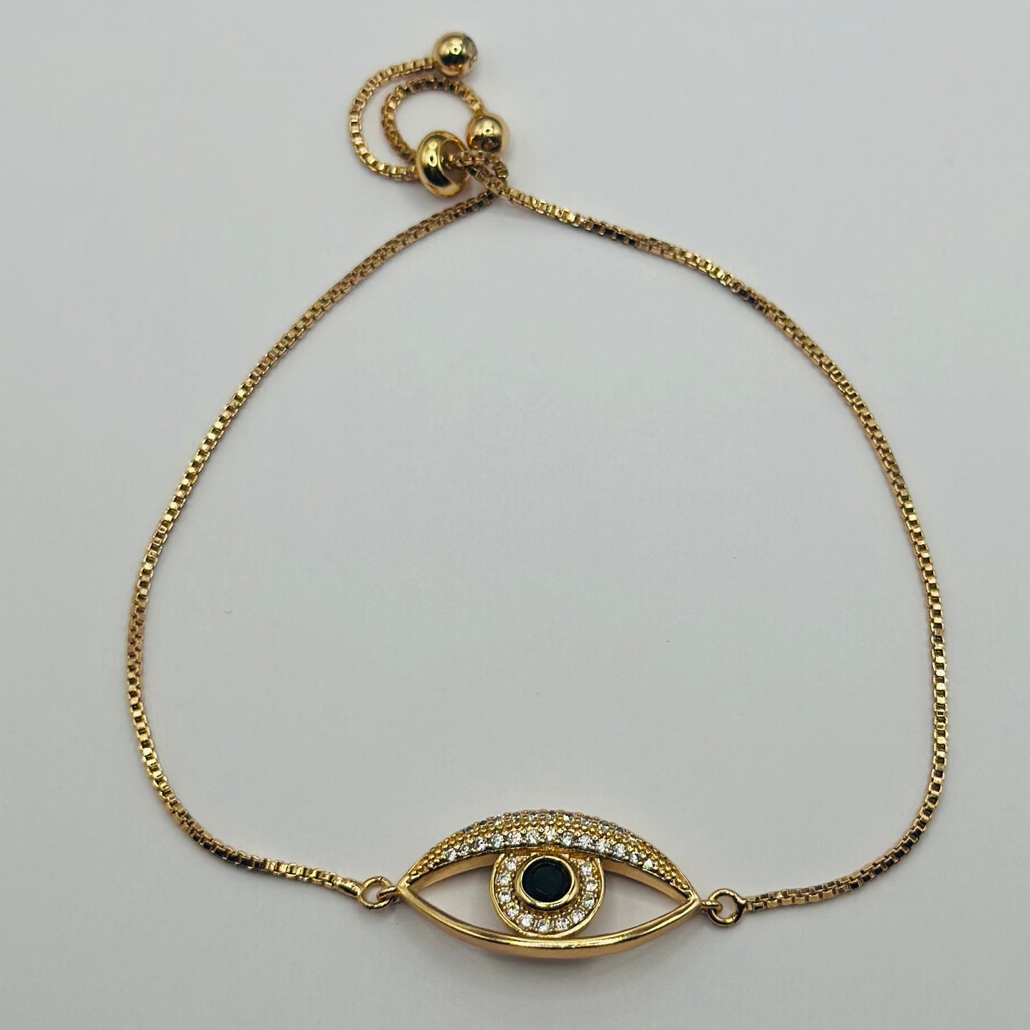 PULSERA AJUSTABLE OJO TURCO