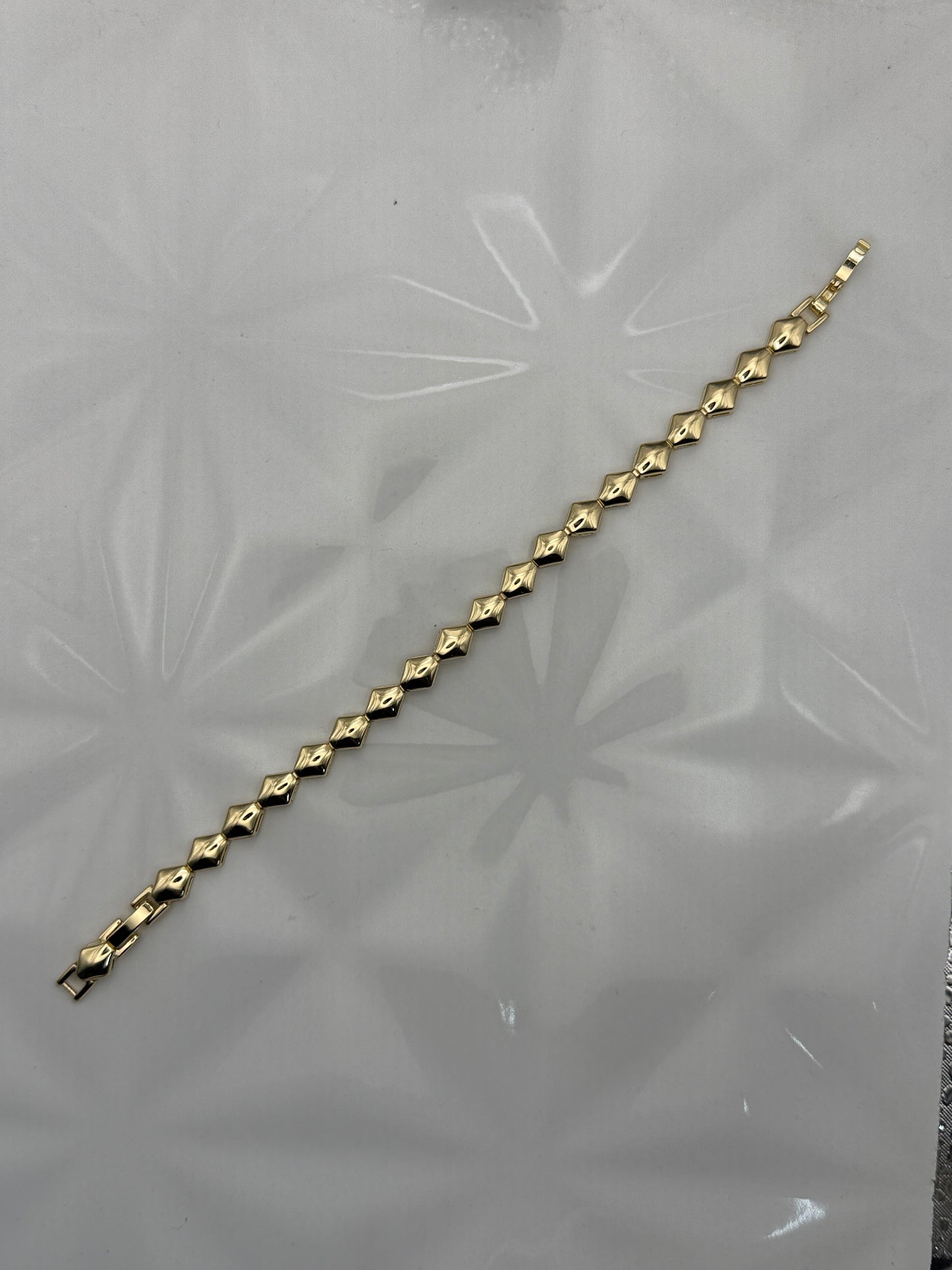 Pulsera de Eslabones Rombos