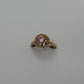 anillo flor rosa escalada