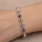pulsera ramo multicolor pavé